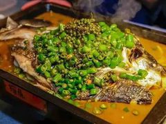 -探鱼·鲜青椒爽麻烤鱼(番禺万达店)
