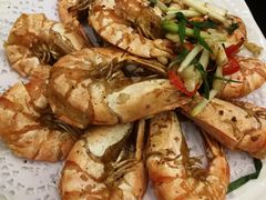椒盐鲜虾-巷语私房料理(华一实业大厦店)