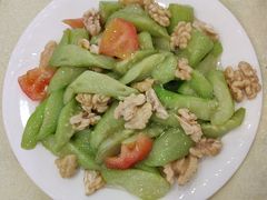 桃仁丝瓜-奥华餐厅·老张记(台基厂店)
