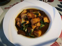 蕈油豆腐-得意楼蒸菜馆