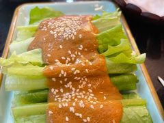 麻酱凤尾-江边城外烤全鱼(龙德广场店)