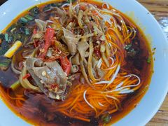 鸭肠面-智强牛肉面