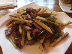 土豆条煸牛肉-德居源