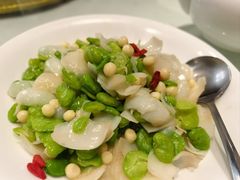 鸡头米青豆瓣炒百合-瑞福园联谊餐室(茂名南路店)