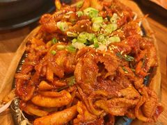 鱿鱼炒五花肉-將軍