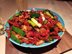 宫爆板筋-山石榴·贵州菜(丰盛里店)