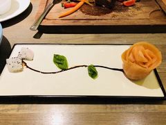 烟三文鱼玫瑰花-卡朋西餐(扬名广场店)