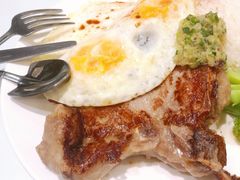 双煎蛋猪扒饭-香港茶餐厅文化体验馆(茶山镇店)