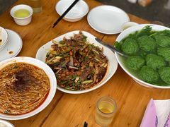 翡翠圆子汤-柏合黄记豆腐皮饭店