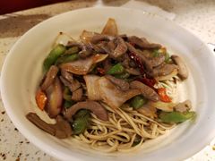 爆炒腰花干拌面-东园小馆·早茶·淮扬小炒(江都路店)