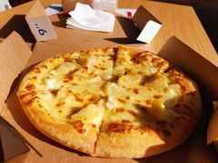 果肉榴莲比萨-达美乐比萨(双安店)