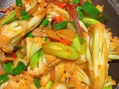 小炒有机花菜-雲蜀龙阁·金牌水煮鱼(方庄店)