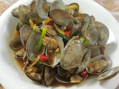 姜葱炒花蛤-阿杰臻选海鲜饭店(普陀山店)