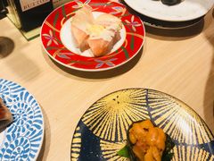 煎三文鱼寿司-大起水产回转寿司(道顿堀店)