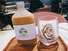 冠军玫瑰冰奶茶-柠檬树茶餐厅(海雅缤纷城店)