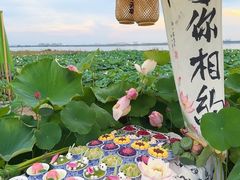 -七的湖·晚芳亭·阳澄湖农家菜·大闸蟹(莲花岛店)
