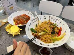 小脸大碗牛蛙干拌面-友达面馆(海珠店)