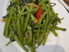 虾酱炒空心菜-肥仔文澳门猪骨煲(南京西路店)