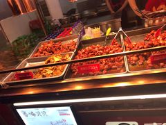 自助取餐区-老韩煸鸡·中国炸鸡(水塔美食街店)