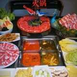 大口炫肉的过瘾四宫格|鸭血豆腐|扯面随便吃