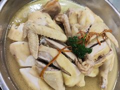 木桶水晶鸡-天鲜阁·海鲜粤菜·33年老字号(石槎白云站店)