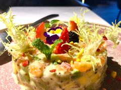 三文鱼牛油果层层塔-味界·精致赣菜(招商花园城店)