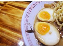 黑麻油豚骨拉面-老龙亭拉面店