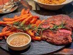安格斯眼肉牛排薯条-幸邻食堂