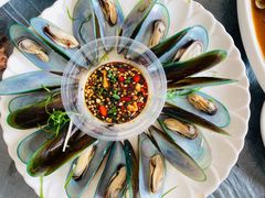 碳烤青口贝-覃记海鲜美食餐厅