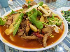 大盘鸡-阿吾丹的烤羊·新疆菜·抓饭·拌面(乌尔禾店)