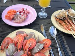 -JW万豪厨房餐厅·滨海草坪烧烤·海鲜·海景(三亚绿发山海天JW万豪酒店)