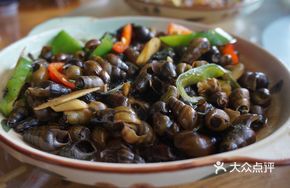 Stir-fried Fresh Water Snails