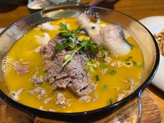 谷饲牛上脑酸汤乌鱼片-竹里馆 ·茶食(奥体店)