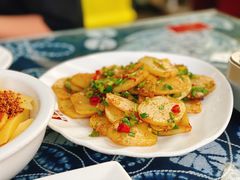 小米辣洋芋片-瑞丰园庭院餐厅·白族传统家常菜