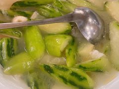 鸡汤竹荪烩丝瓜-新川办餐厅