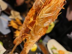 日式子盐烤深海大虾-德川家日本料理(中关村寰太大厦店)