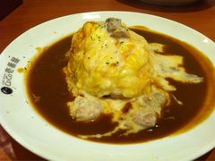 奶香鸡肉咖喱蛋包饭-COCO壱番屋(北京平安国际金融中心店)