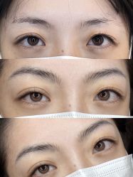 点击看大图 -杨益美学·野生眉半永久纹眉发际线