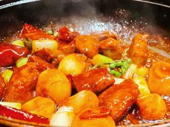 石锅花椒啫牛小排-新荣记(西溪湿地店)