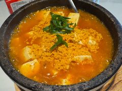 石锅海胆豆腐-老大连·海肠捞饭·大连海鲜大连菜(西安路店)