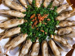 葱油蛏子-温州一家人美食(西木头市店)