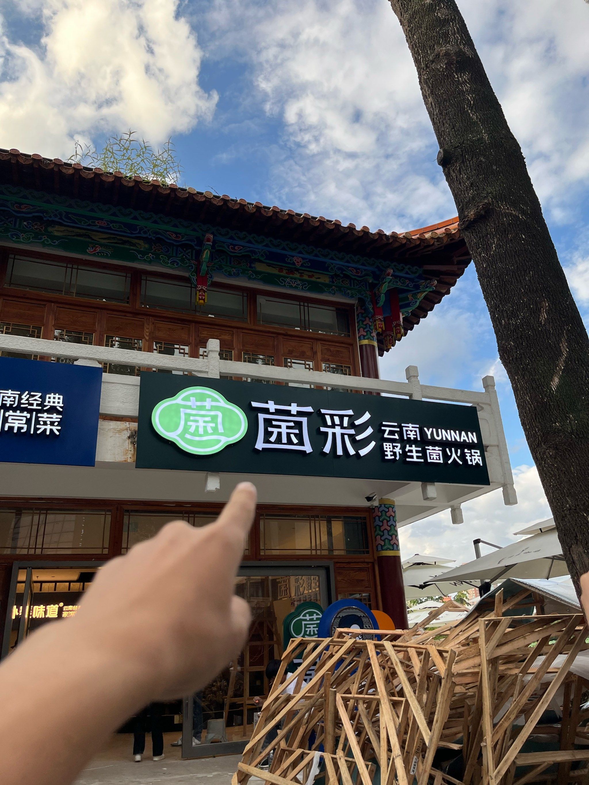 菌彩野生菌翠湖店开业了!