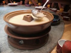 奶汤蒲菜-四季厨房 鲁菜·孔府烤鸭(高新万达店)