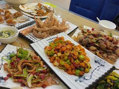 辣炒海三鲜-聚德福海鲜家常菜(刘庄店)