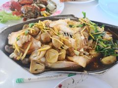 清蒸鱼+炒-兰坡海鲜市场
