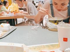 麦辣鸡腿汉堡套餐-麦当劳(中山公园龙之梦店)