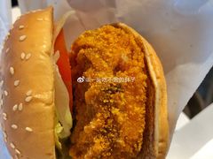 芝士厚菇素尊堡-肯德基(宁波万达店)