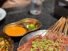 湿辣牛肉-何妹湿辣牛肉·粤式烧烤砂煲(桂雅路店)