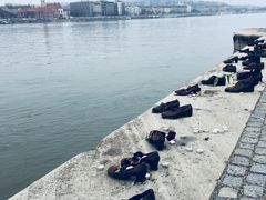 -多瑙河畔鞋履雕塑