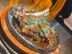 招牌田园火焰牛肋骨-蜜桃餐厅·伴山(湖滨商业街店)